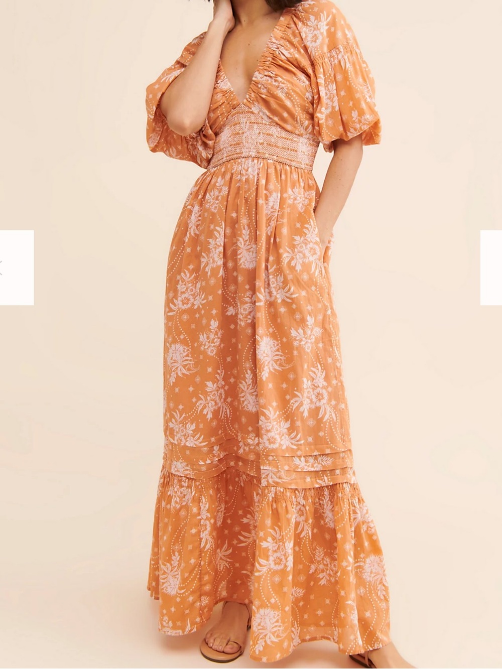 FREE PEOPLE Golden Hour Dress Size Large NWOT